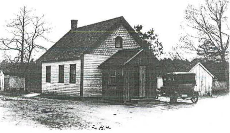 Before Rabbits Ferry School was built in 1920, this school served the minority community in the rural area near Lewes. HAGLEY MUSEUM AND LIBRARY PHOTO